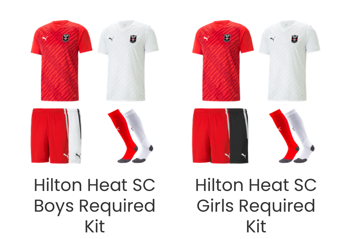 New Girls and Boys Uniform Kits for 2023-2025 Seasons